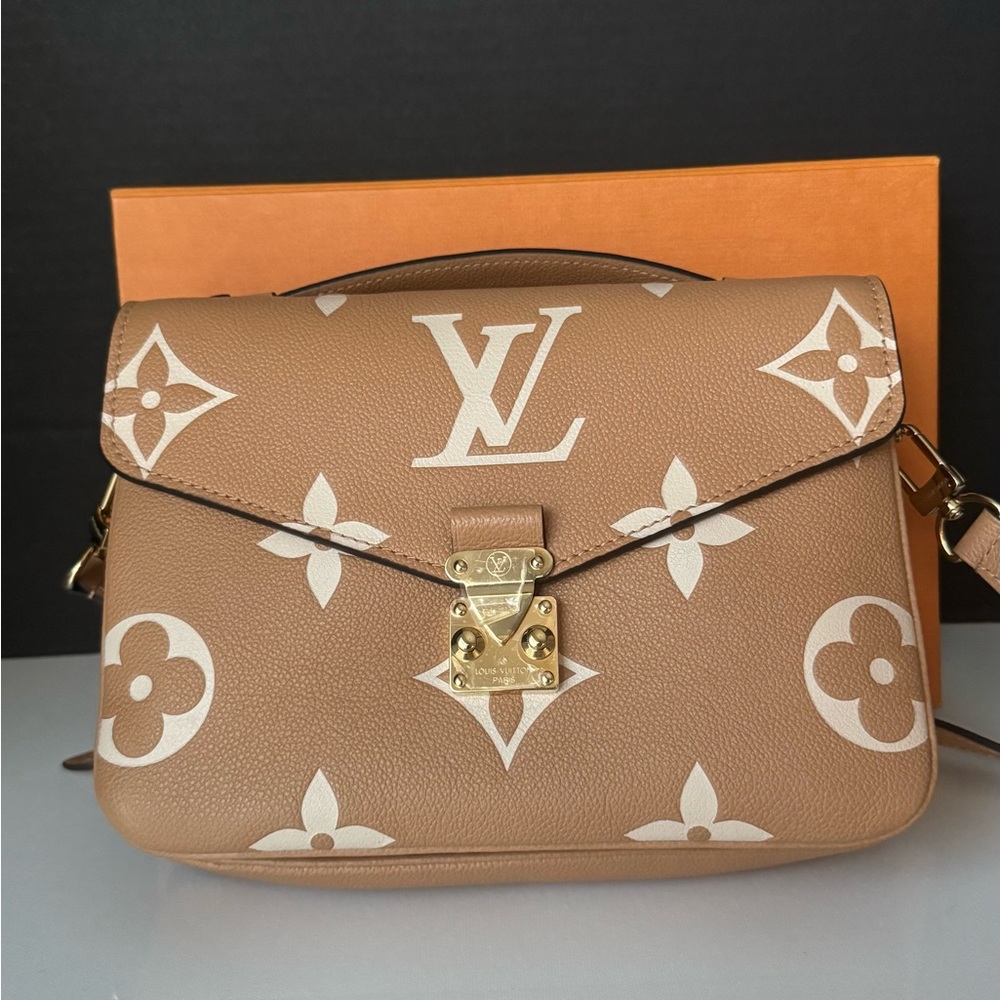 Louis Vuitton Tan Monogram Crossbody Bag